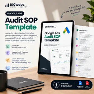 Google Ads Audit SOP Template 1